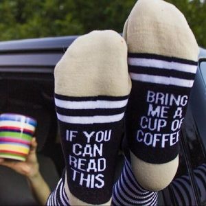 5 ⭐️ rated❗️Bring me a cup of coffee☕️ cozy socks